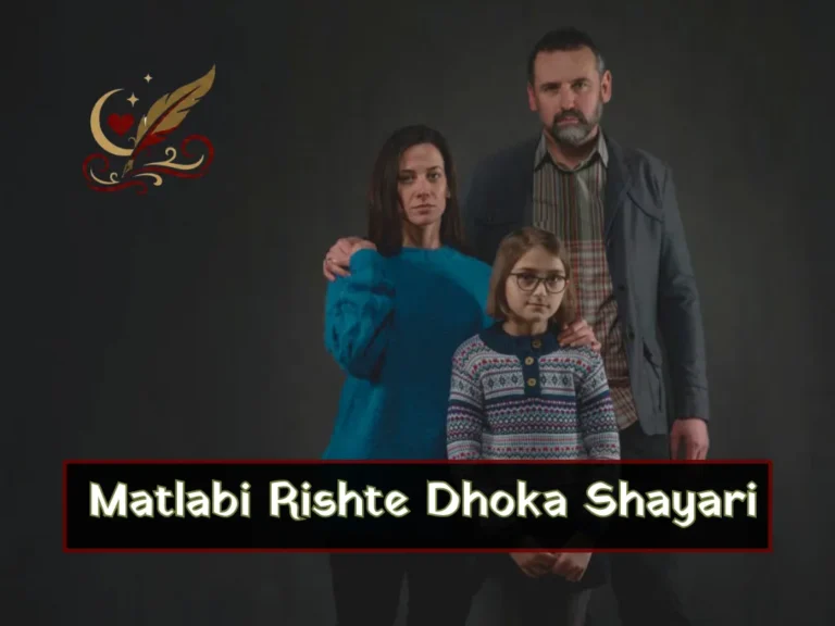 Matlabi Rishte Dhoka Shayari