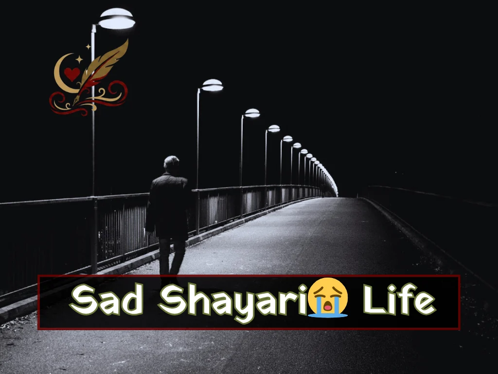 Sad Shayari😭 Life 2 Line